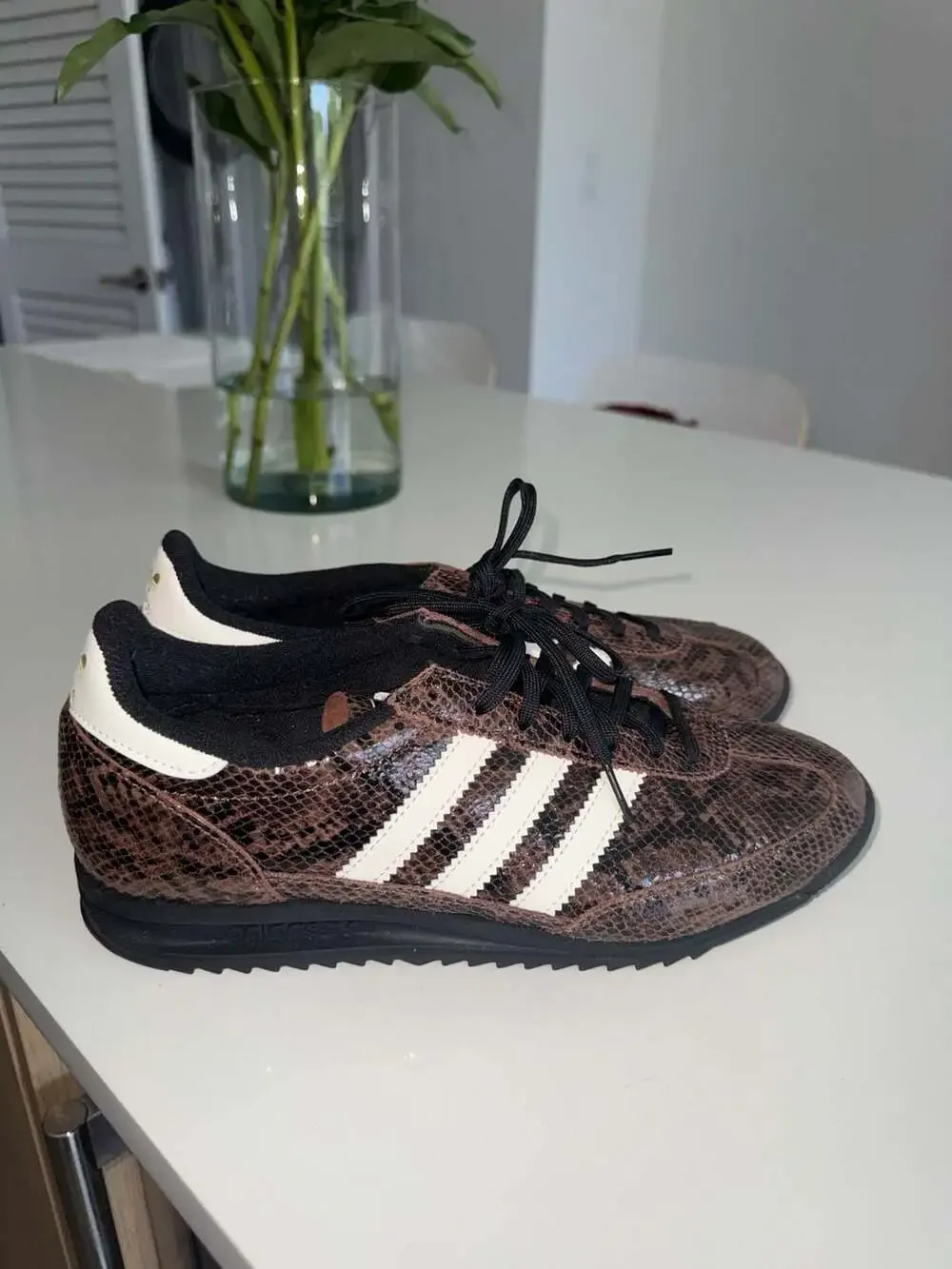 Adidas Dragon OG Snakeskin Print Sneakers Size 10